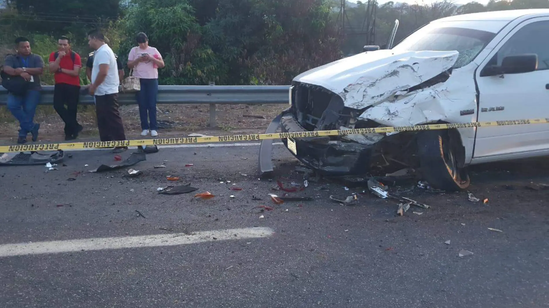 accidente camioneta